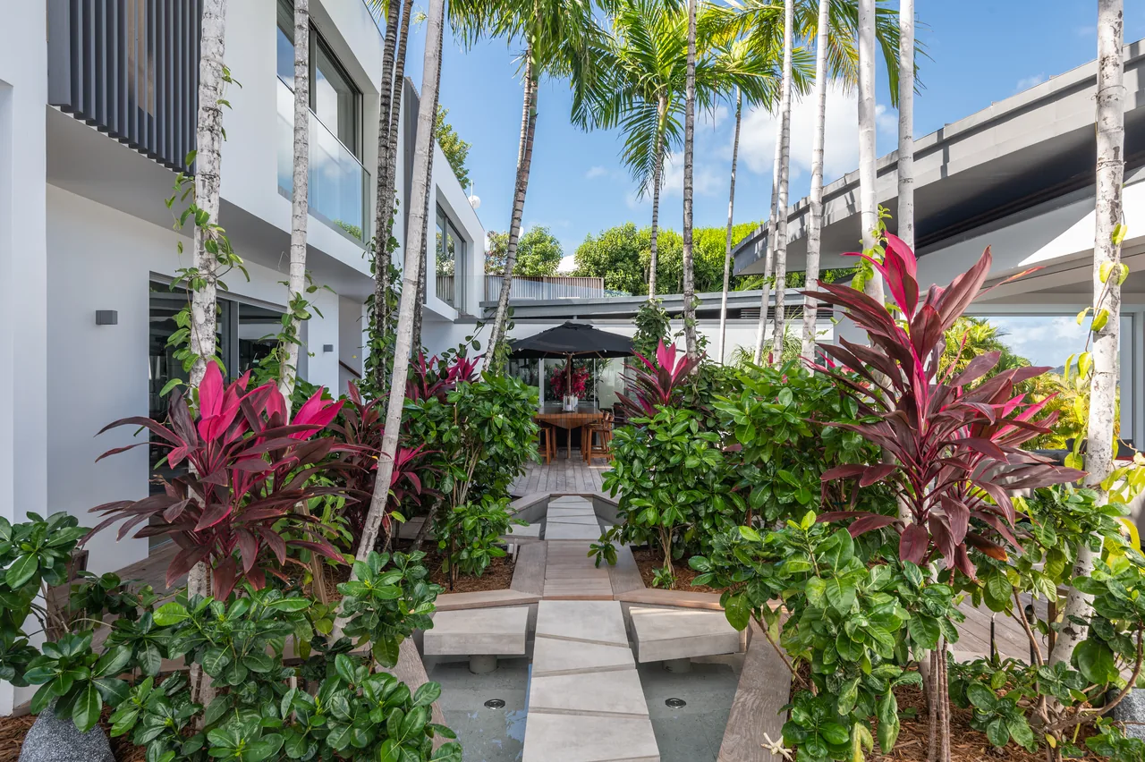The planted courtyard